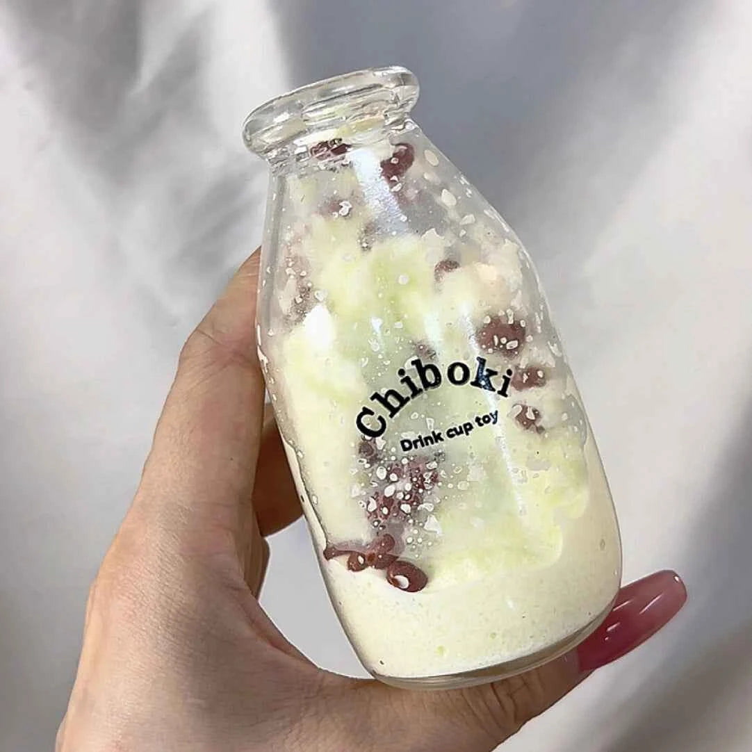 Squishies CHIBOKI de botellas cristalinas