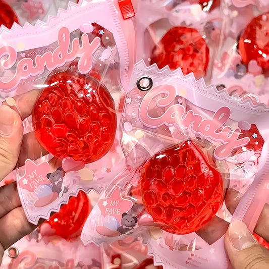 
Squishies de gominolas de frutas con cadena