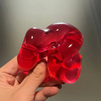 Pelota squishy Crystal Soft Glass de slime