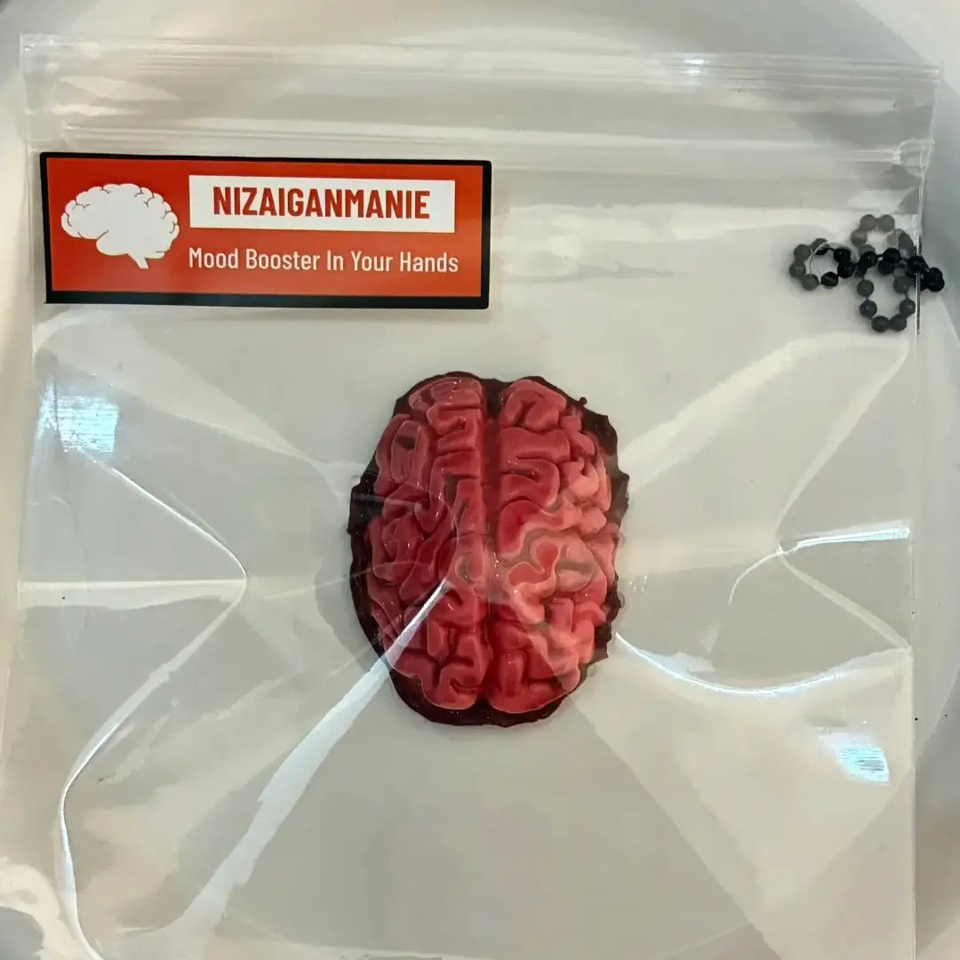 Squishies de corazón y cerebro para Halloween