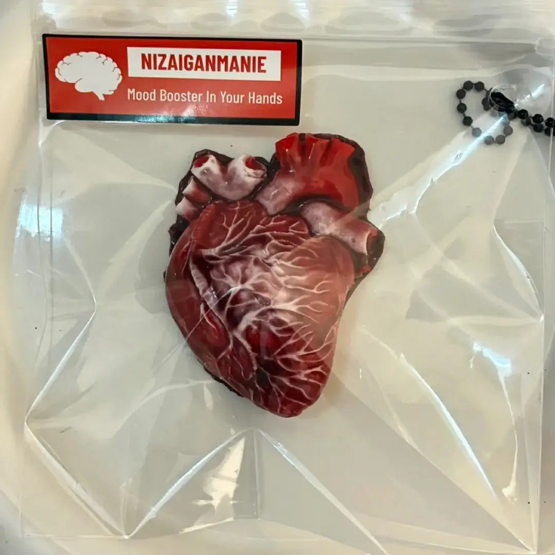 Squishies de corazón y cerebro para Halloween