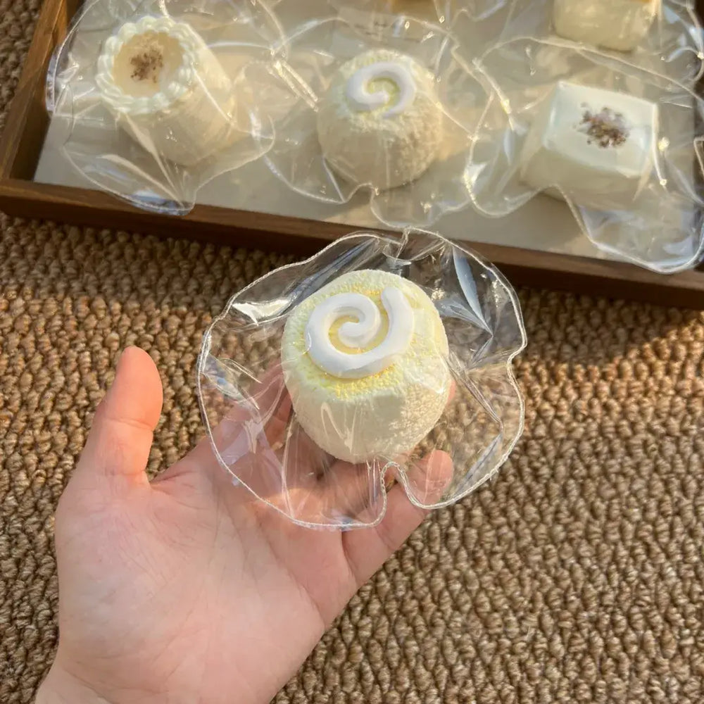 Mini squishies artesanales de tartas y postres