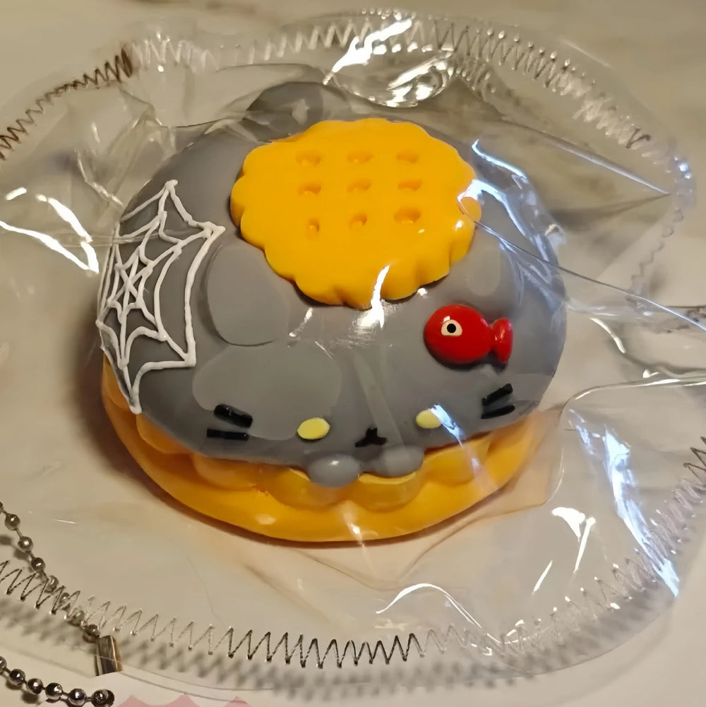 Squishies de galletas de gato: clásicos y Halloween