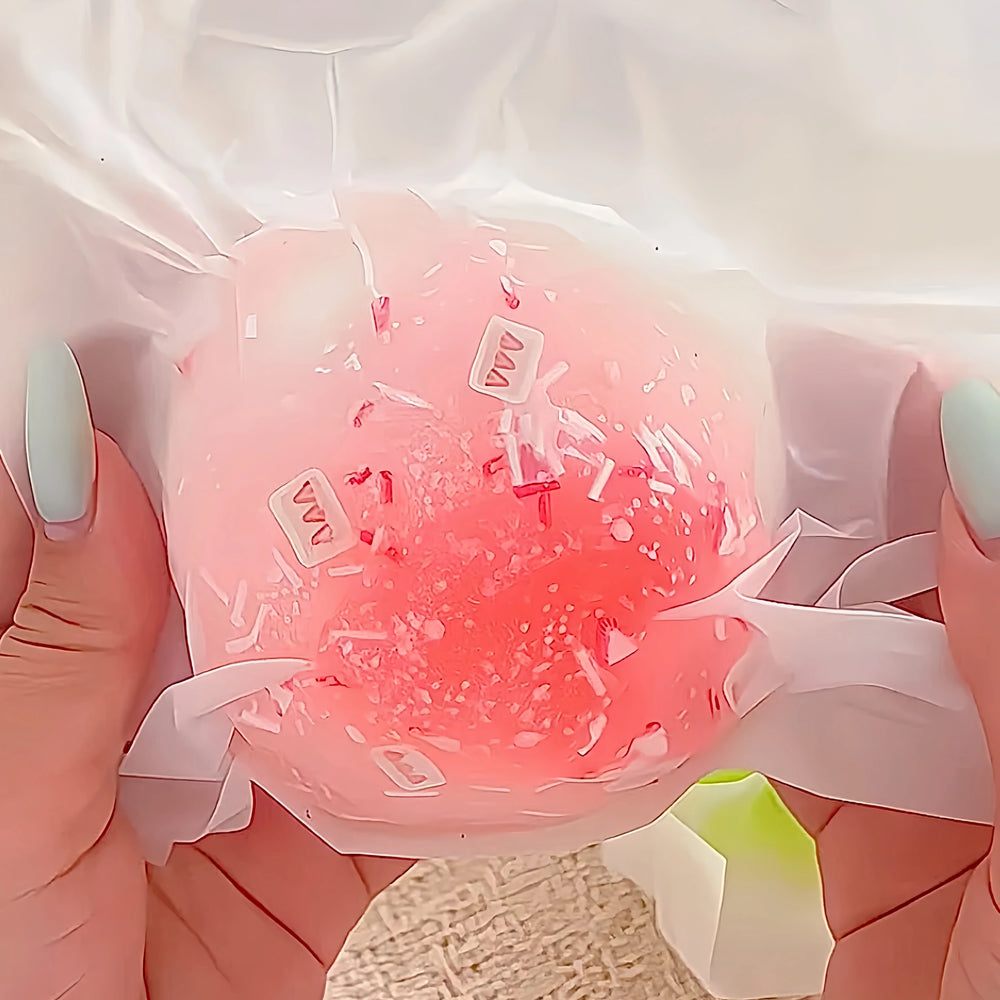 Crunchy Crust Fruit Ice Bread ASMR Squishy Toy