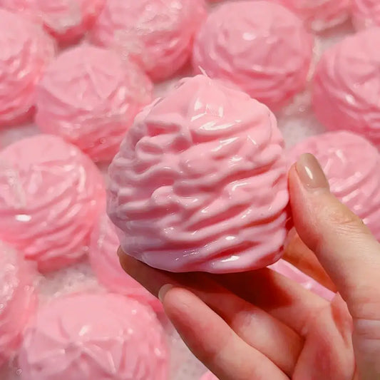 
Squishy artesanal de profiterol y crema