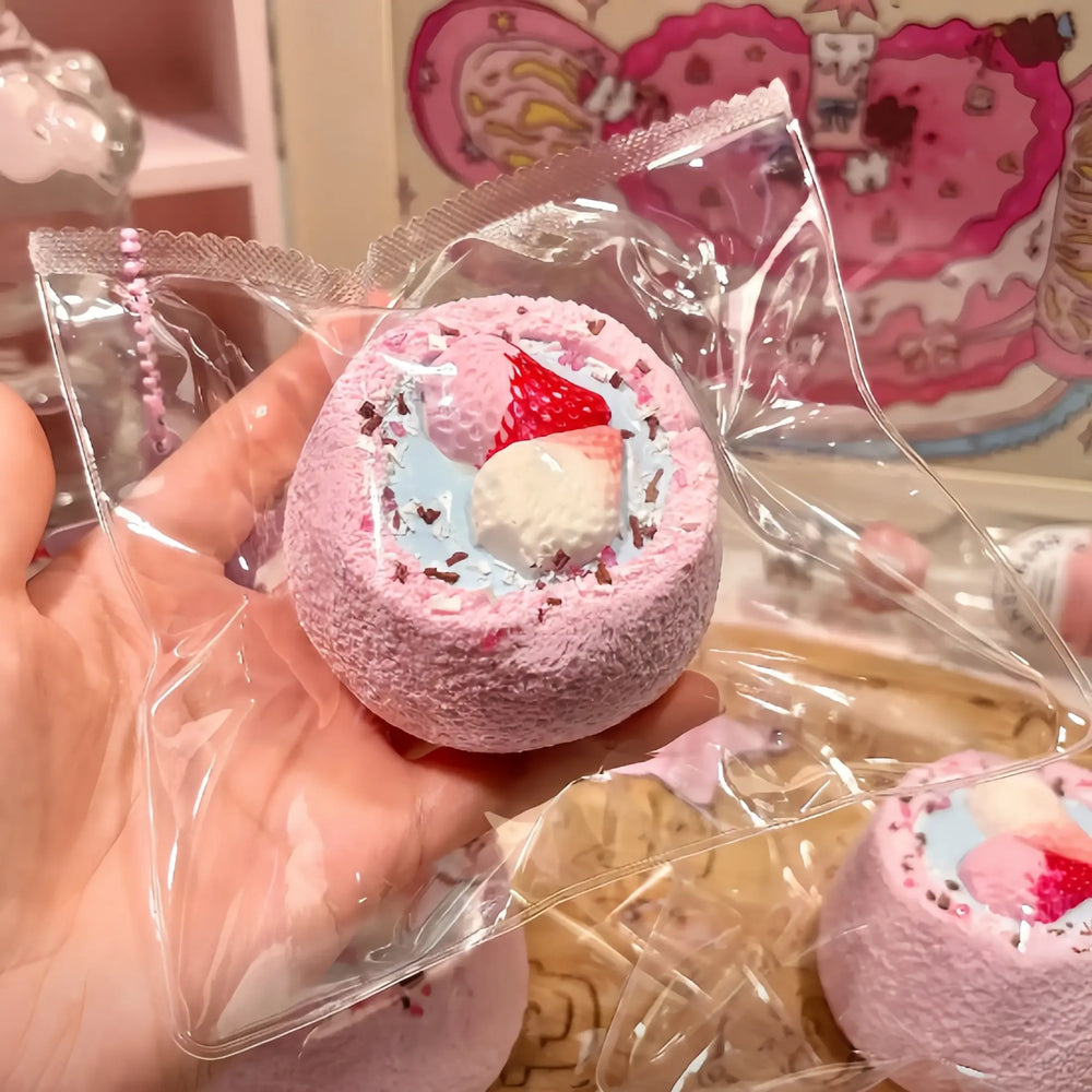 Squishies de tartas de panadería de silicona