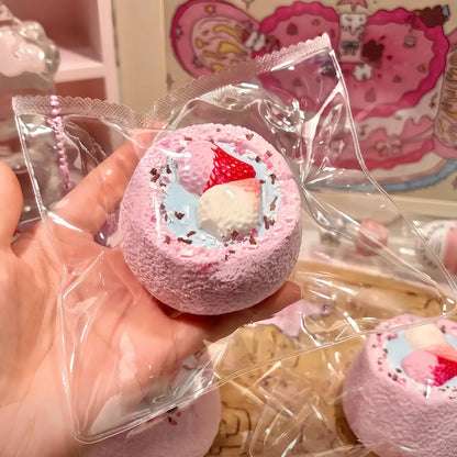 Squishies de tartas de panadería de silicona