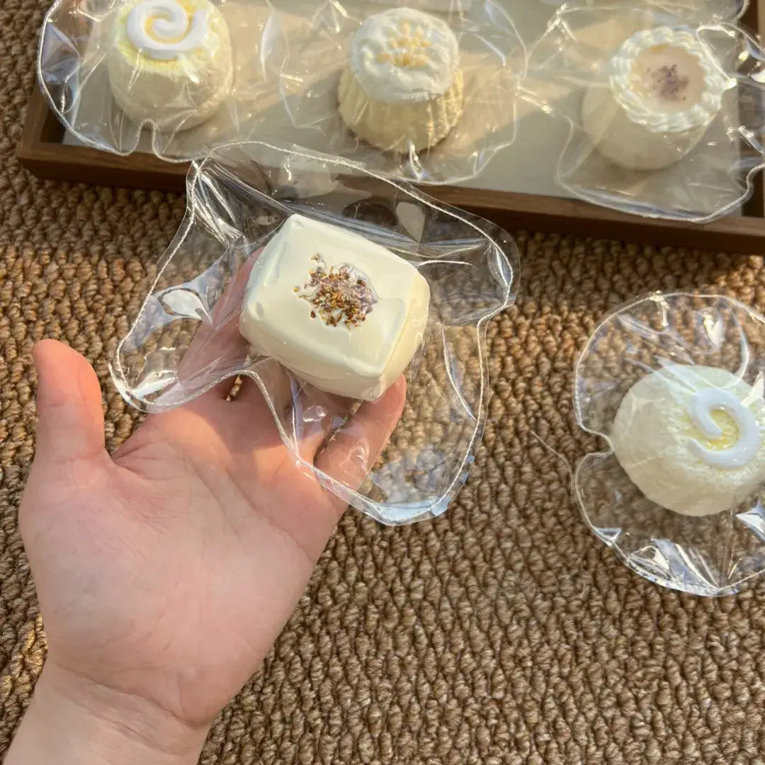Mini squishies artesanales de tartas y postres
