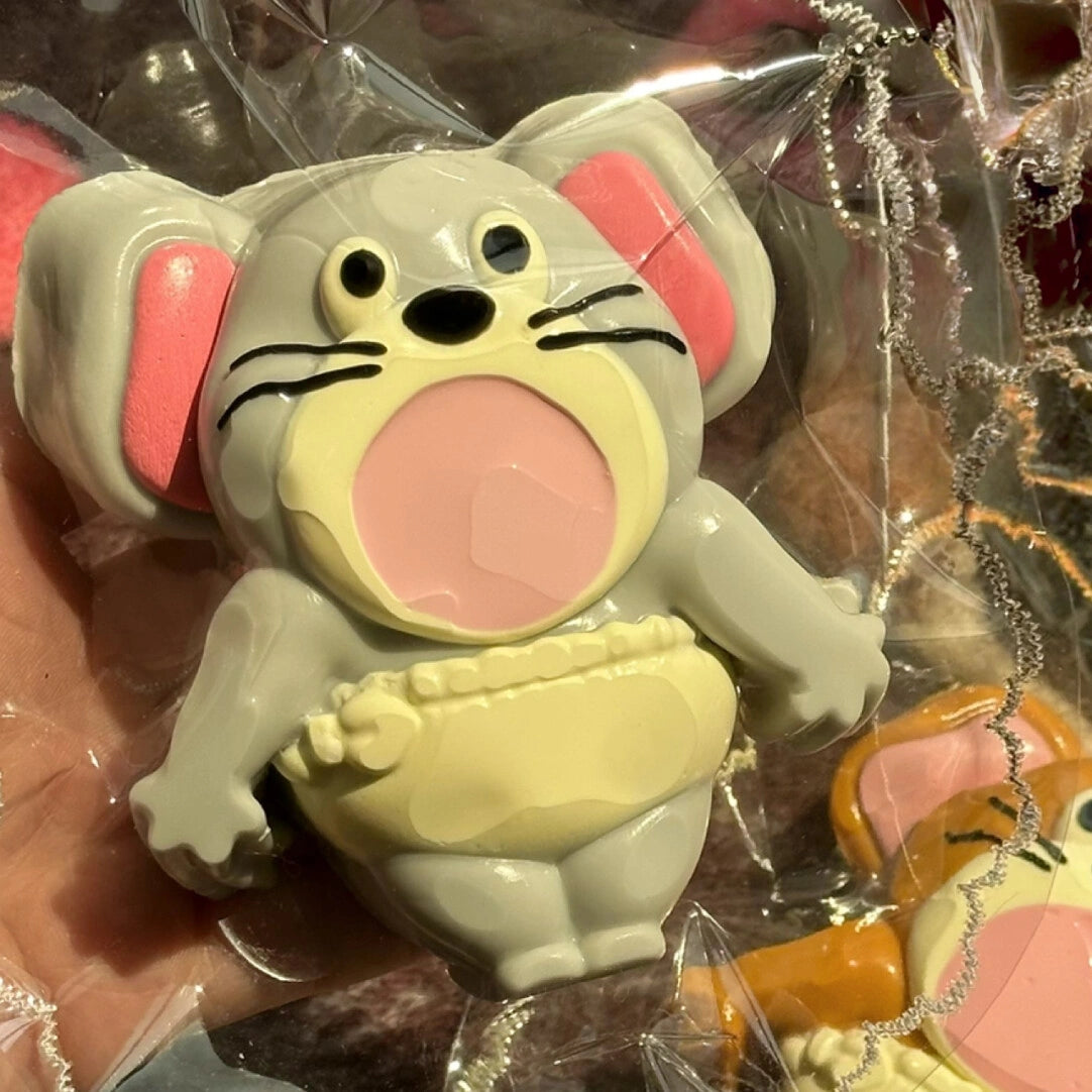 Squishies de ratones con expresiones de meme