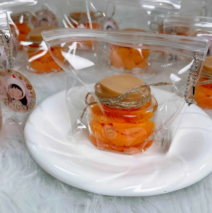 Squishies de silicona de frutas y bubble tea