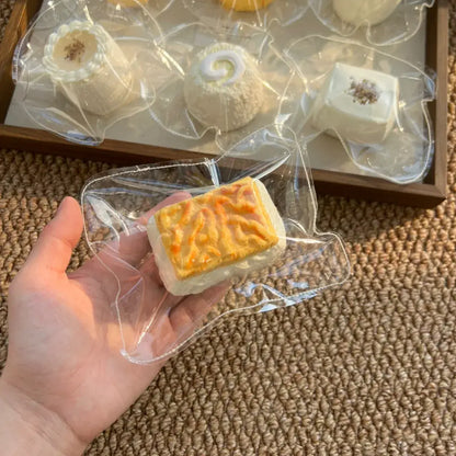 Mini squishies artesanales de tartas y postres