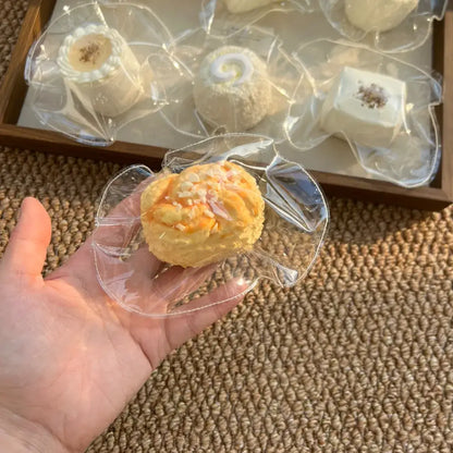 Mini squishies artesanales de tartas y postres