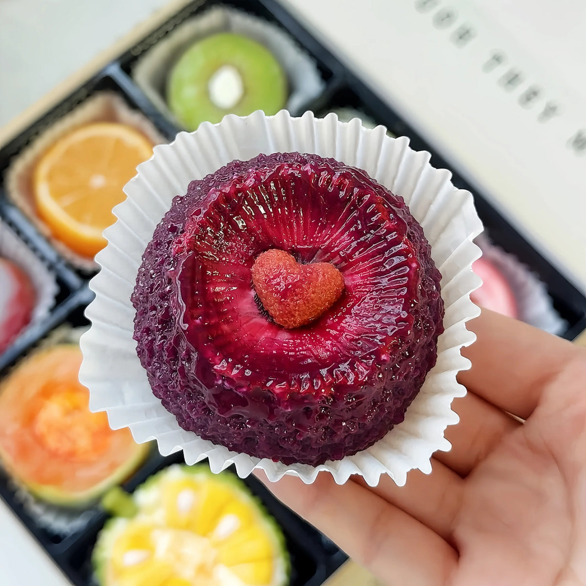 Premium Realistic Fruit Squishy Gift Box – Slow Rising Sensory Toy