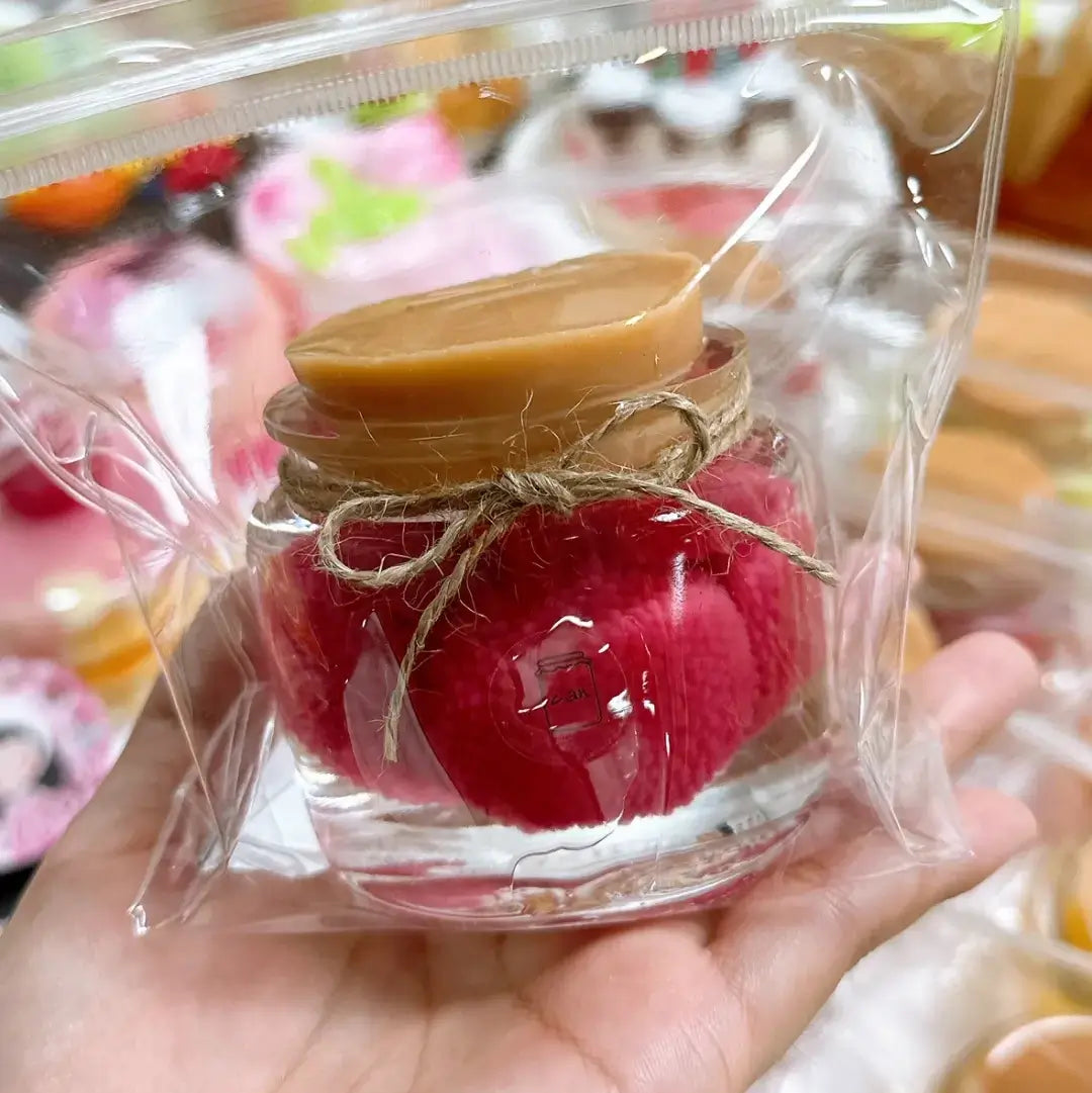 Squishies de silicona de frutas y bubble tea