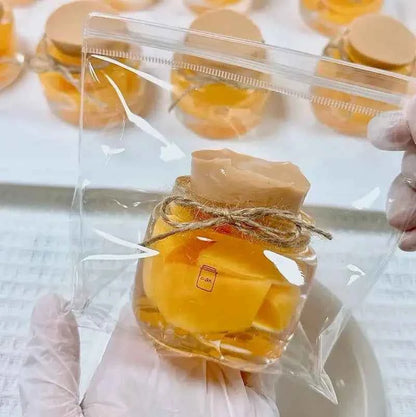 Squishies de silicona de frutas y bubble tea