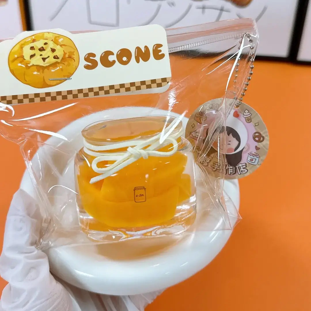 Squishies de silicona de frutas y bubble tea