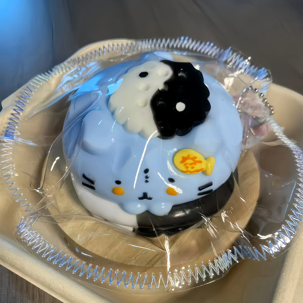 Squishies de galletas de gato: clásicos y Halloween