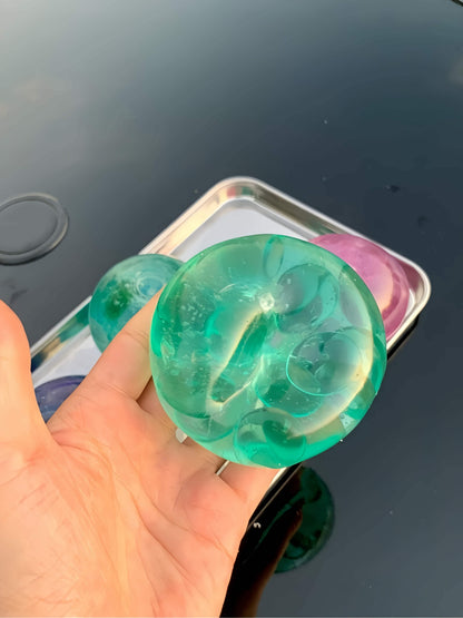 Pelota squishy CHIBOKI de aspecto jade
