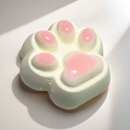 Squishy de pata de gato rosa grande
