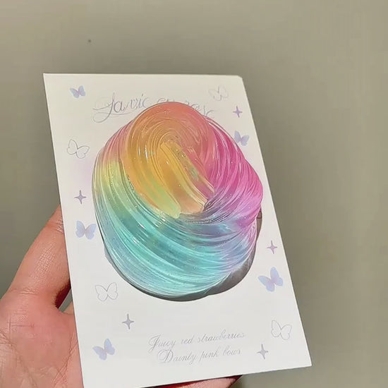 Squishies transparentes Rainbow Fantasy