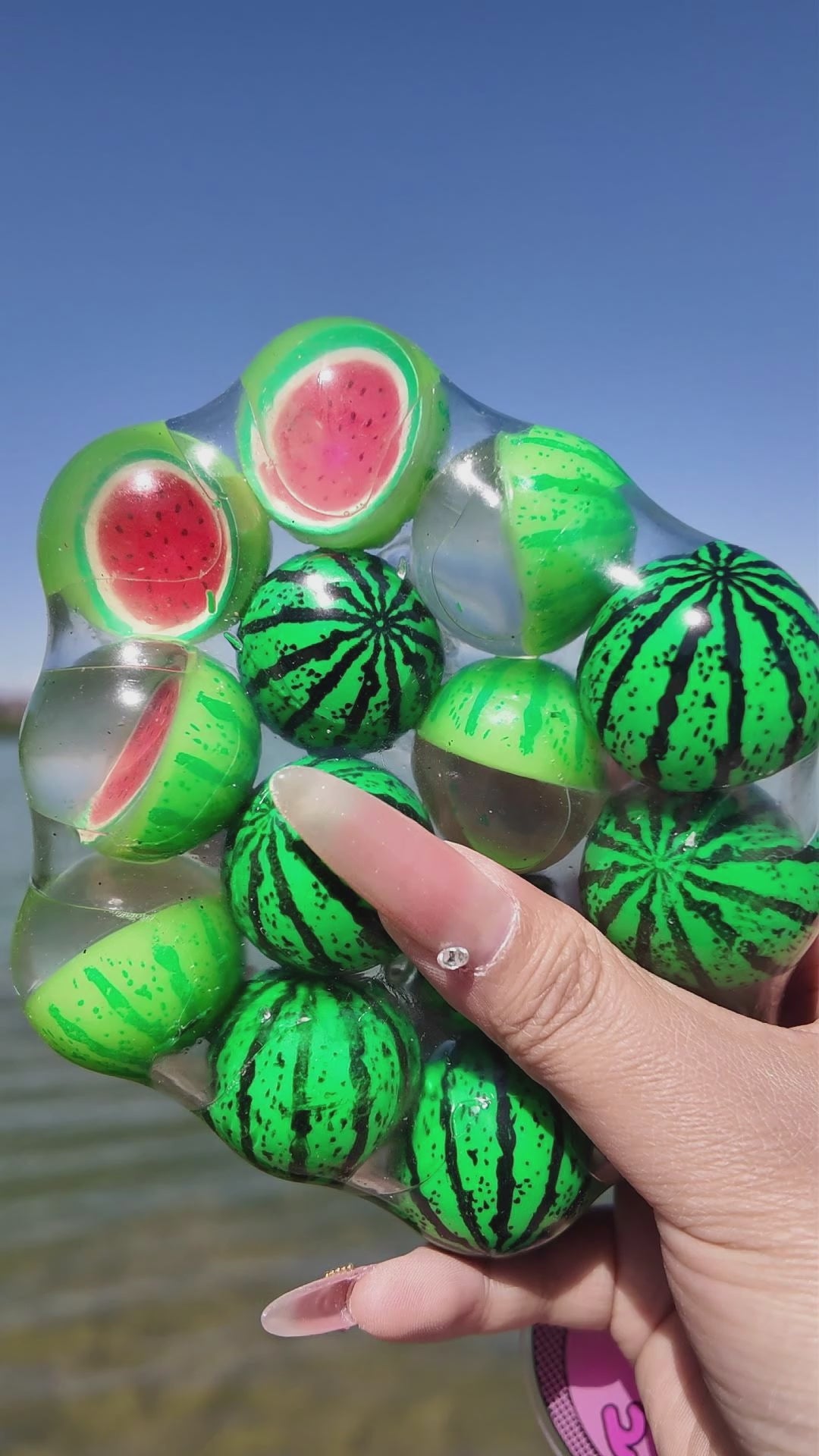 Pelotas squishy CHIBOKI Jumbo Pearl