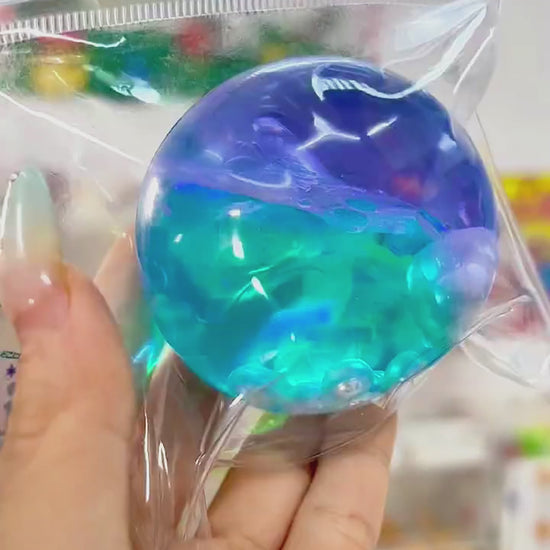 Squishies de verano con arena fluida