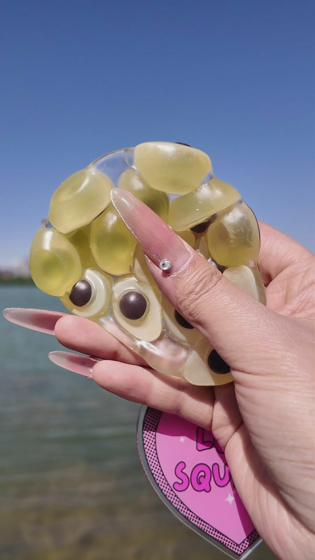 Pelotas squishy CHIBOKI Pearl Ball