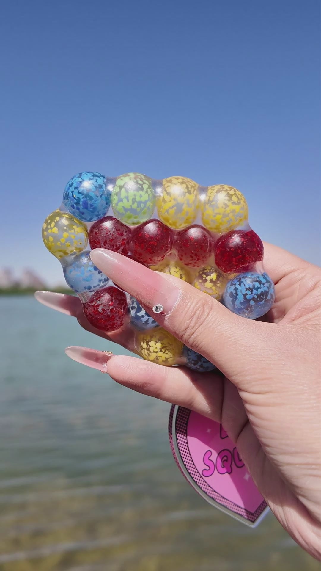 Pelotas squishy CHIBOKI Pearl Ball