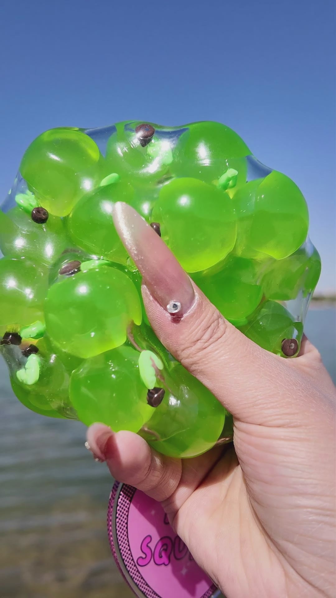 Pelotas squishy CHIBOKI Jumbo Pearl
