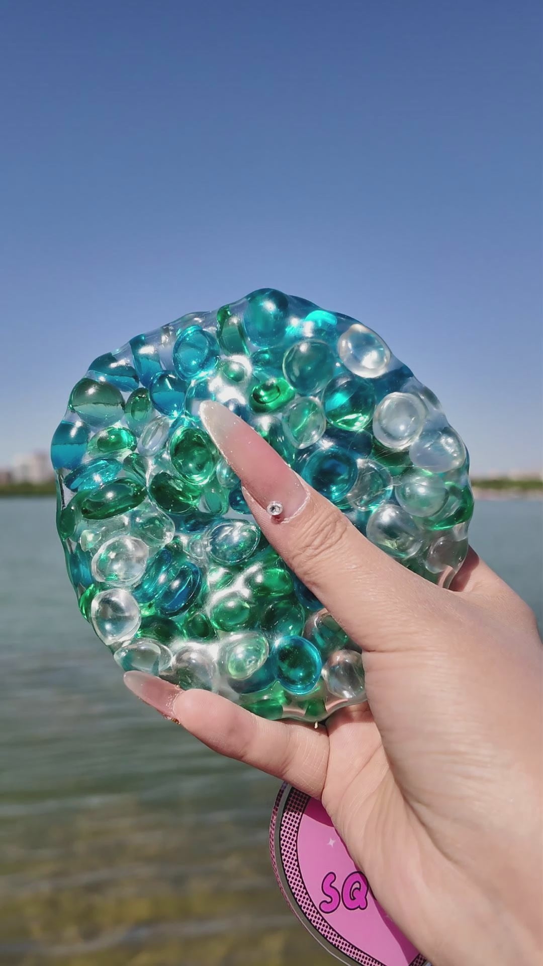 Pelotas squishy CHIBOKI Jumbo Pearl