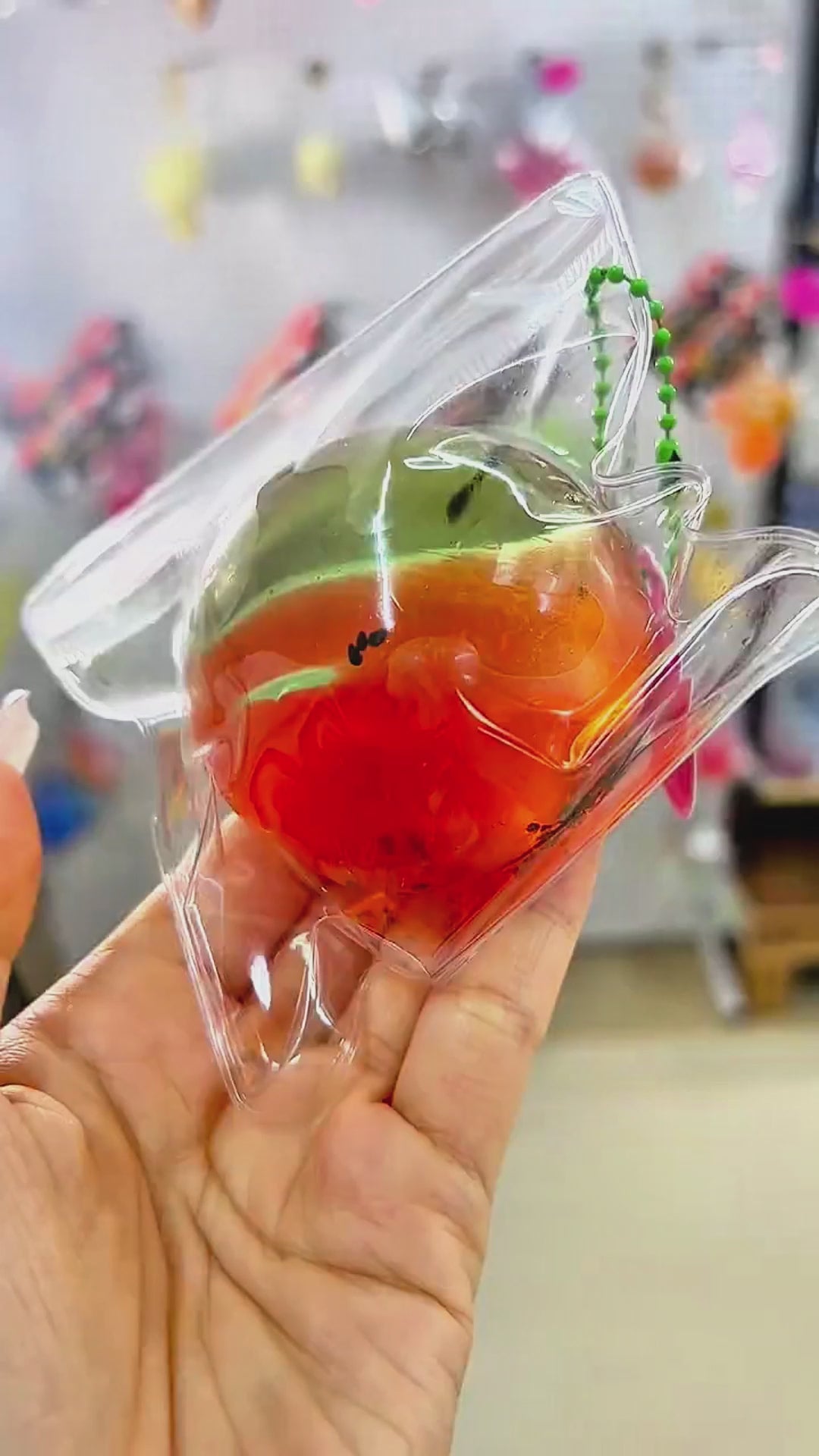 Squishies de verano con arena fluida