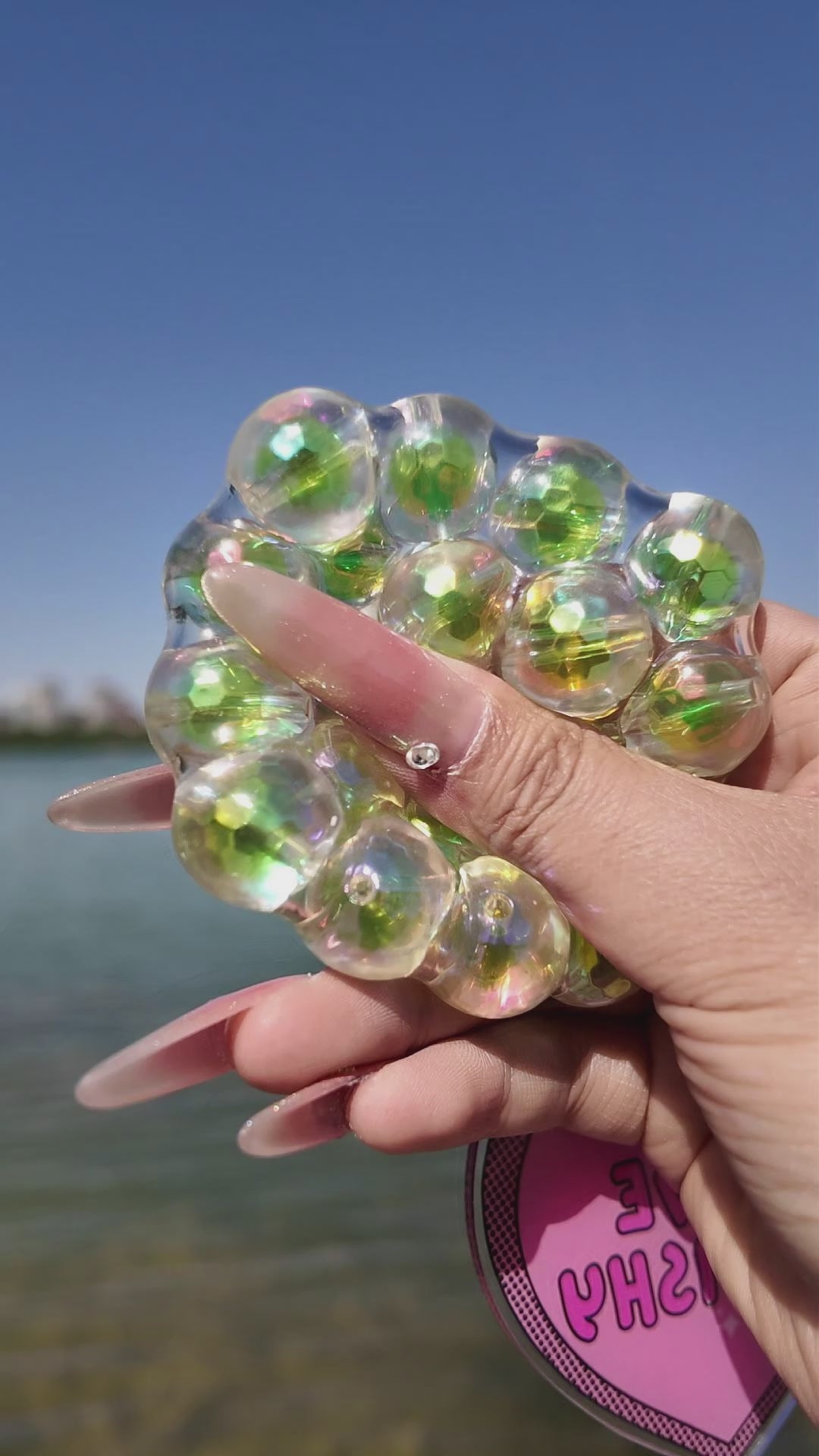 Pelotas squishy CHIBOKI Pearl Ball