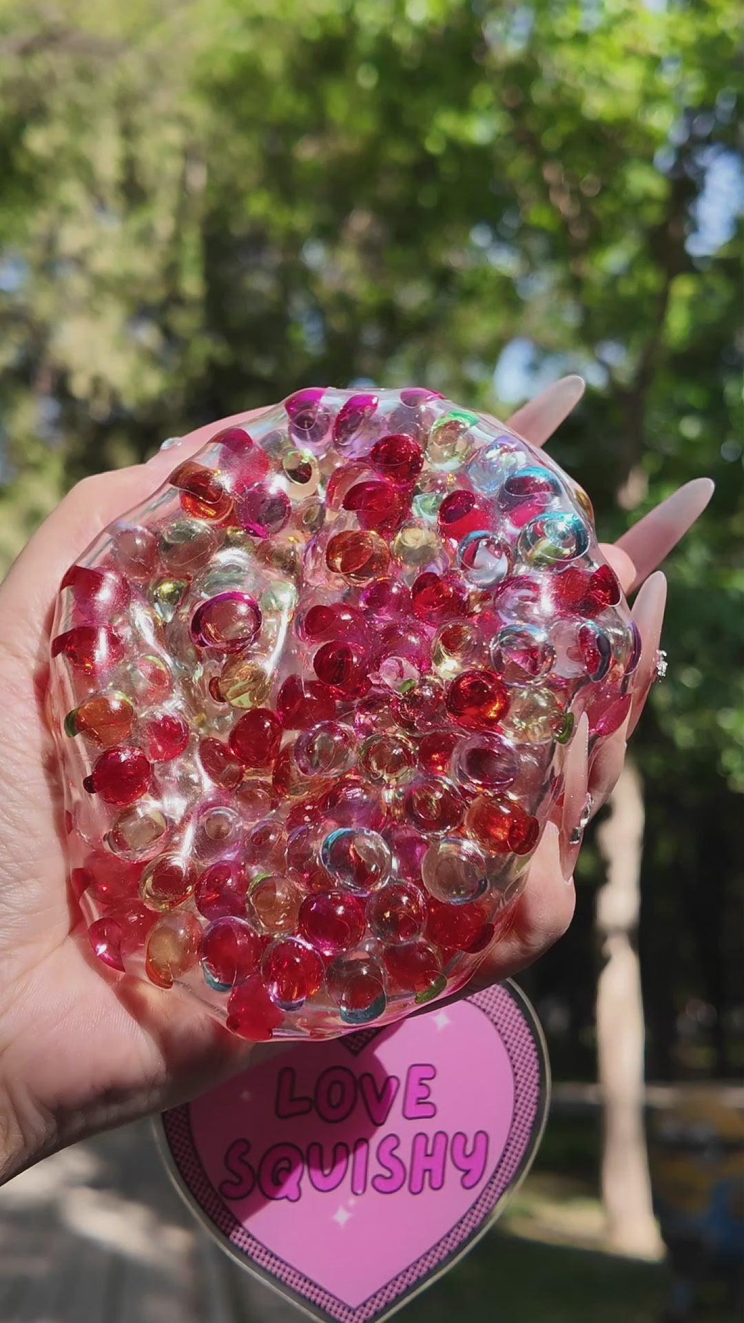 Pelotas squishy CHIBOKI Jumbo Pearl