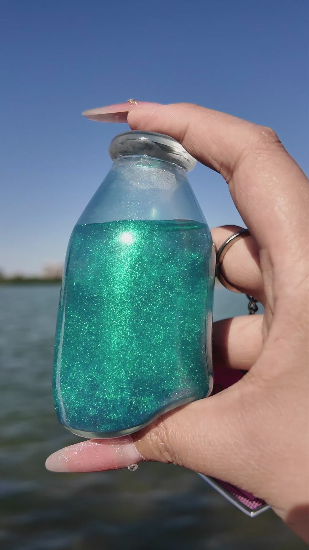 Squishies CHIBOKI de botellas cristalinas