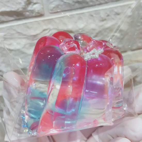 Squishy gelatinoso con efecto de cambio de color