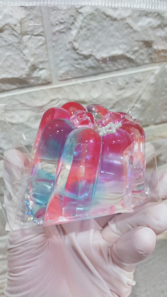 
Squishy gelatinoso con efecto de cambio de color