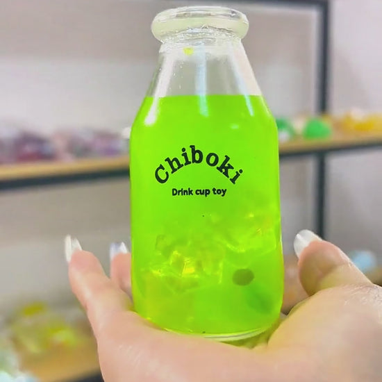 Squishies CHIBOKI de botellas de té de frutas