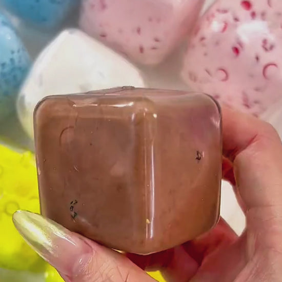 Squishies de cubos de yogur y dulces