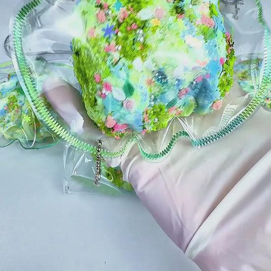 Squishy transparente Butterfly Pool
