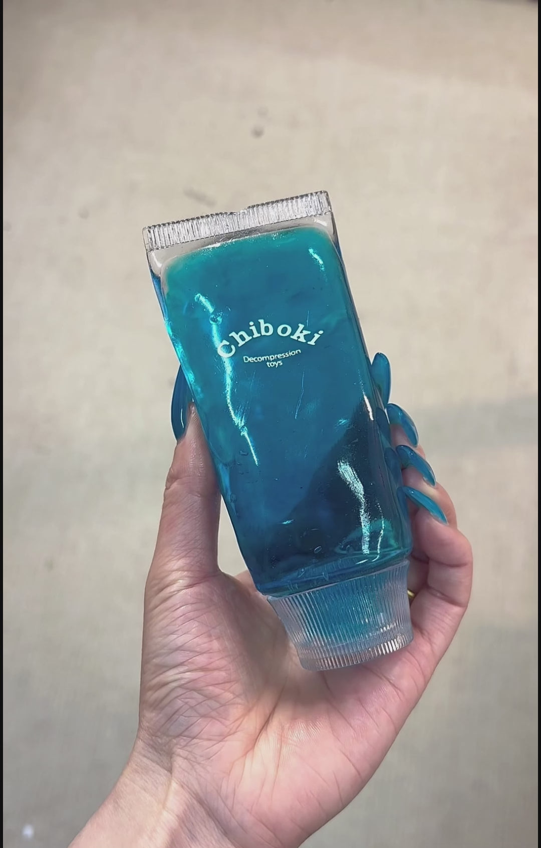 Squishy CHIBOKI de tubo de pasta de dientes