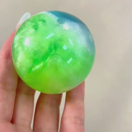 Pelotas squishy Candy Core y Flash Burst