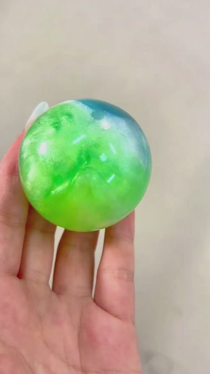 Pelotas squishy Candy Core y Flash Burst