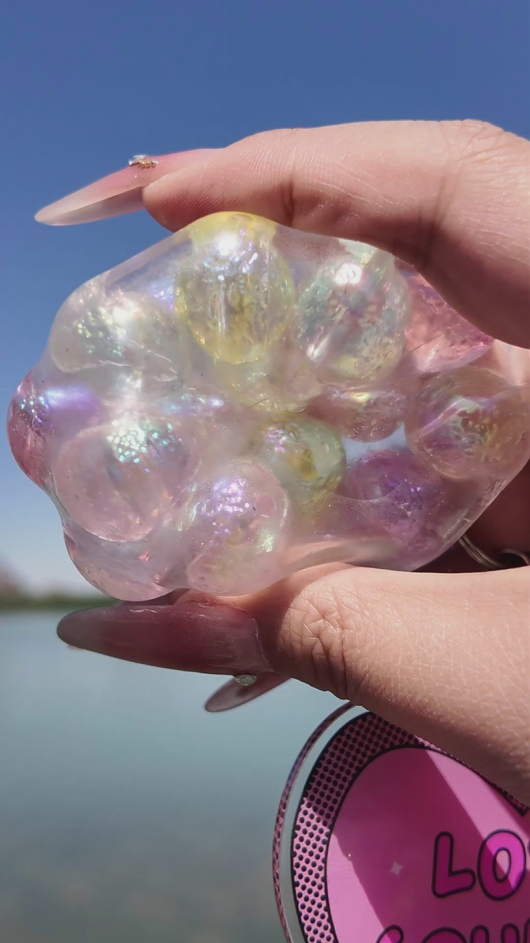 Pelotas squishy CHIBOKI Pearl Ball