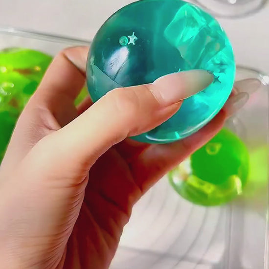 Squishies de verano con arena fluida