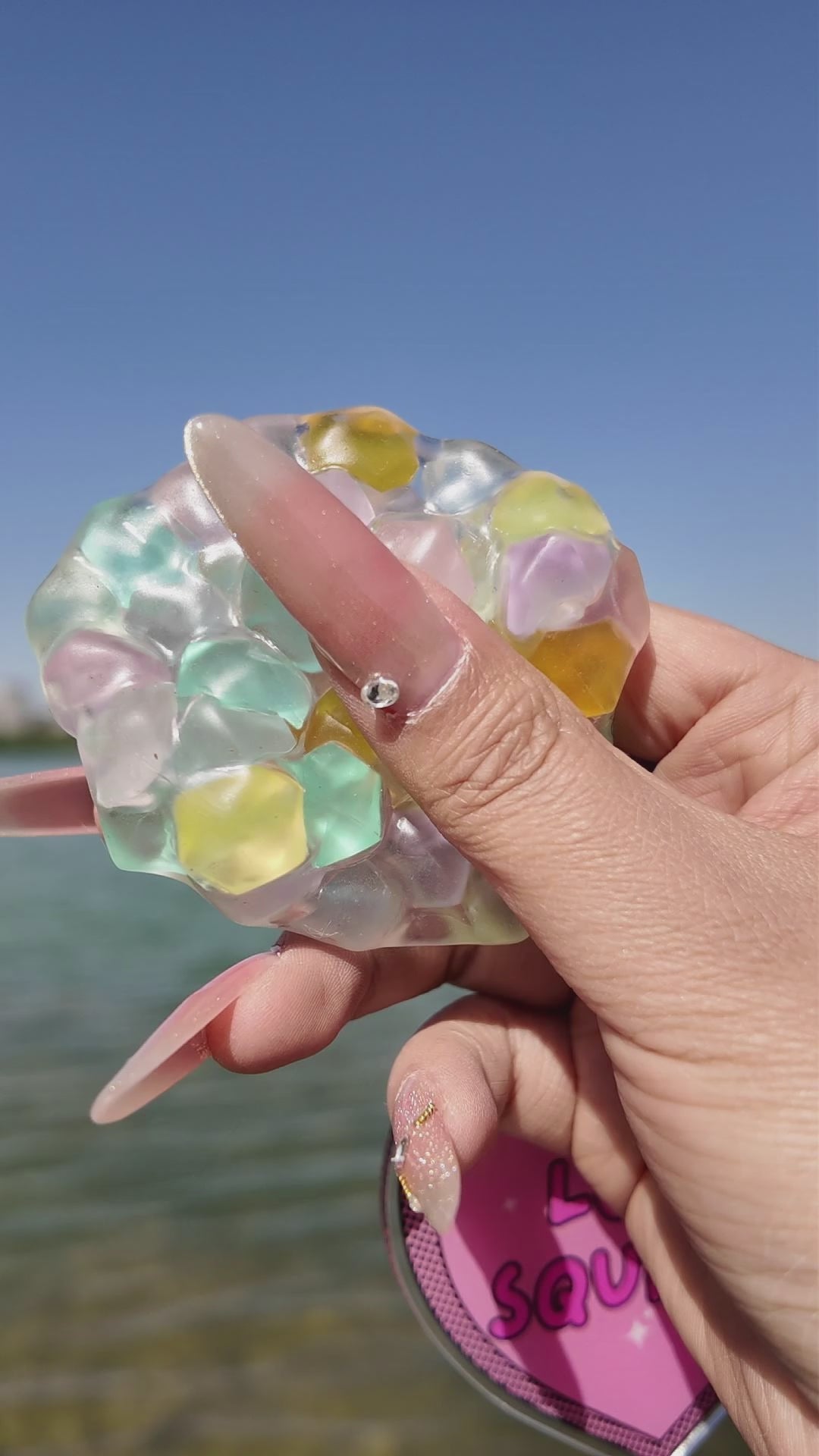 Pelotas squishy CHIBOKI Pearl Ball
