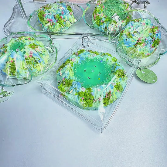 Squishy transparente Butterfly Pool