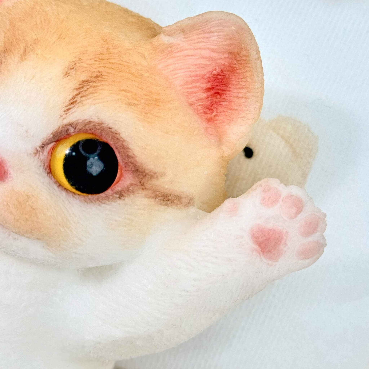 Squishy de gato de pie de silicona