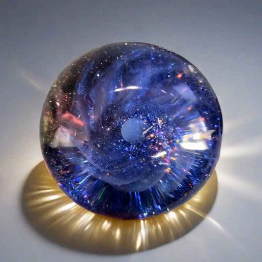 
Squishies cósmicos de silicona transparente